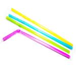 Καλαμάκι Πολλαπλών Χρήσεων Μαύρο Jumbo 1/1 225x6mm 500τεμ